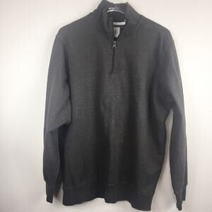 Dockers | Zip Neck Sweatshirt Chocolate Brown